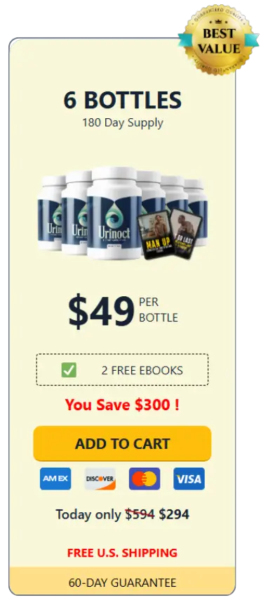 order Urinoct 6 Bottles